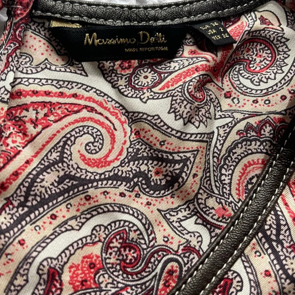 Massimo Dutti 100% Silk Pink Paisley Feminine Sleeveless Dress Floral Luxury - Picture 3 of 9